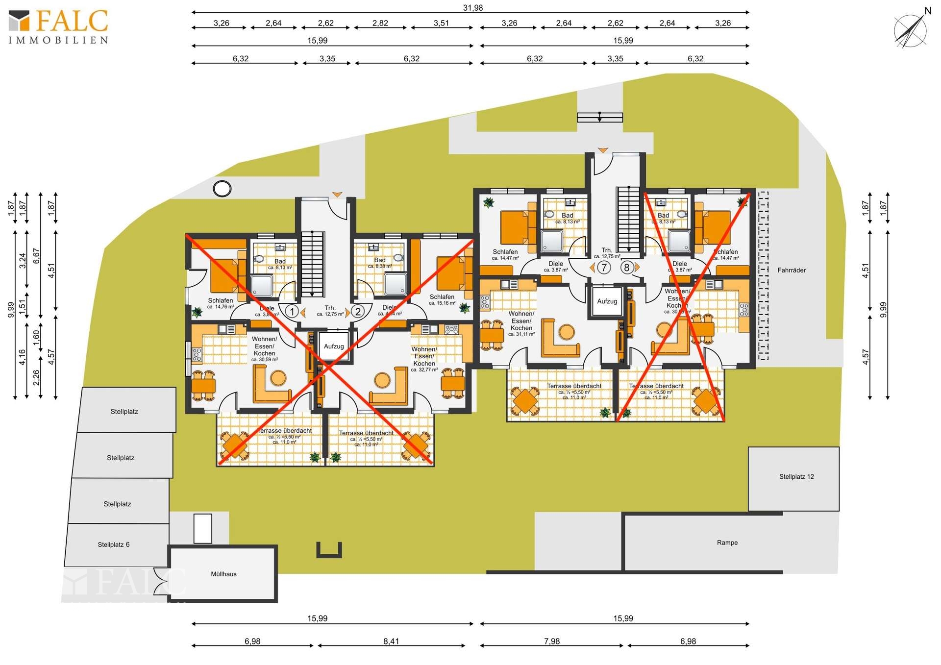 Grundriss Erdgeschoss